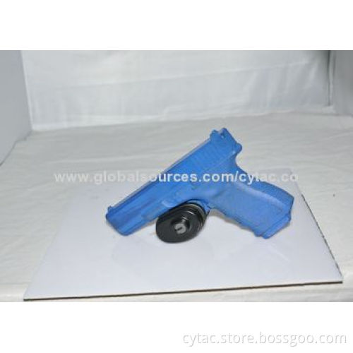 Fits handguns, rifles and shotguns durable steel bodies feature protective rubber padding gun lock
